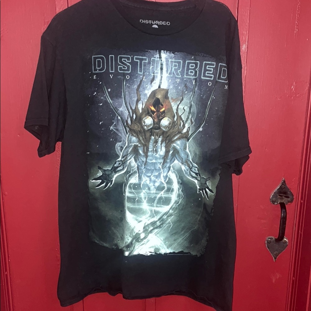 Disturbed evolution 2019 Tour Shirt, size large